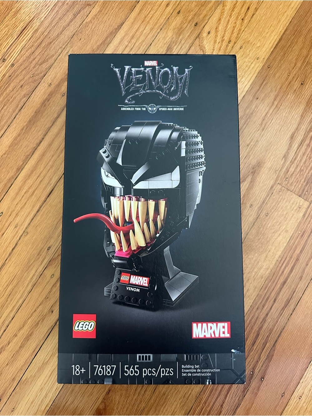 LEGO Marvel Venom Bust Building Set